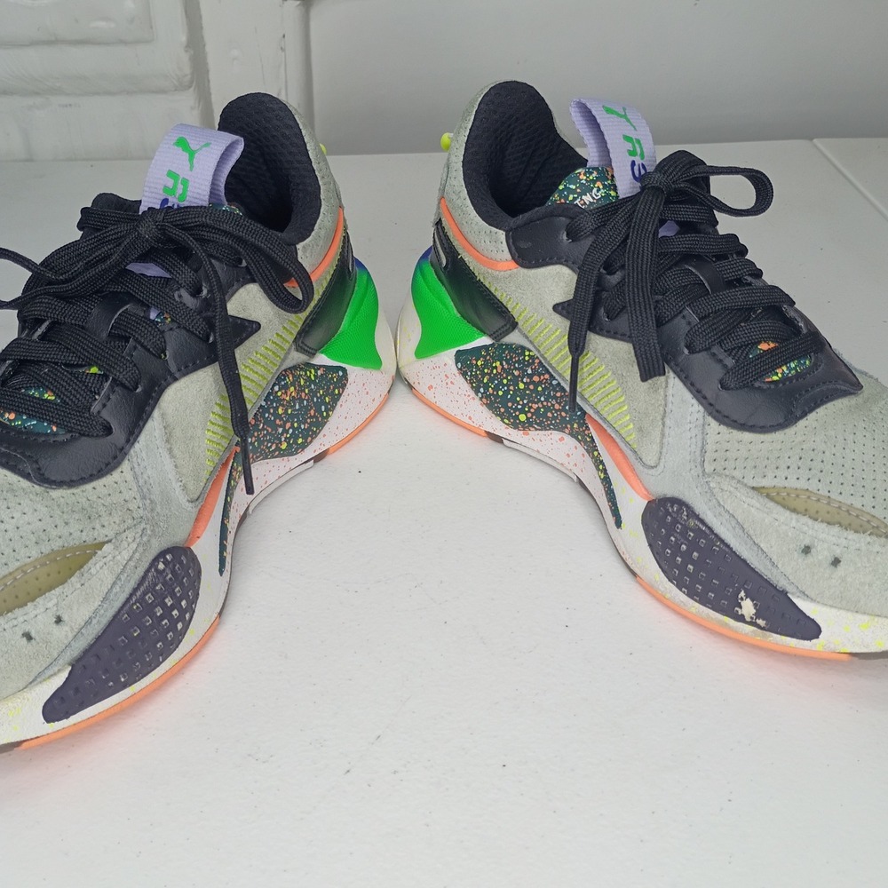 Puma RS-X retro suede sneakers 6Y - Picture 5 of 8